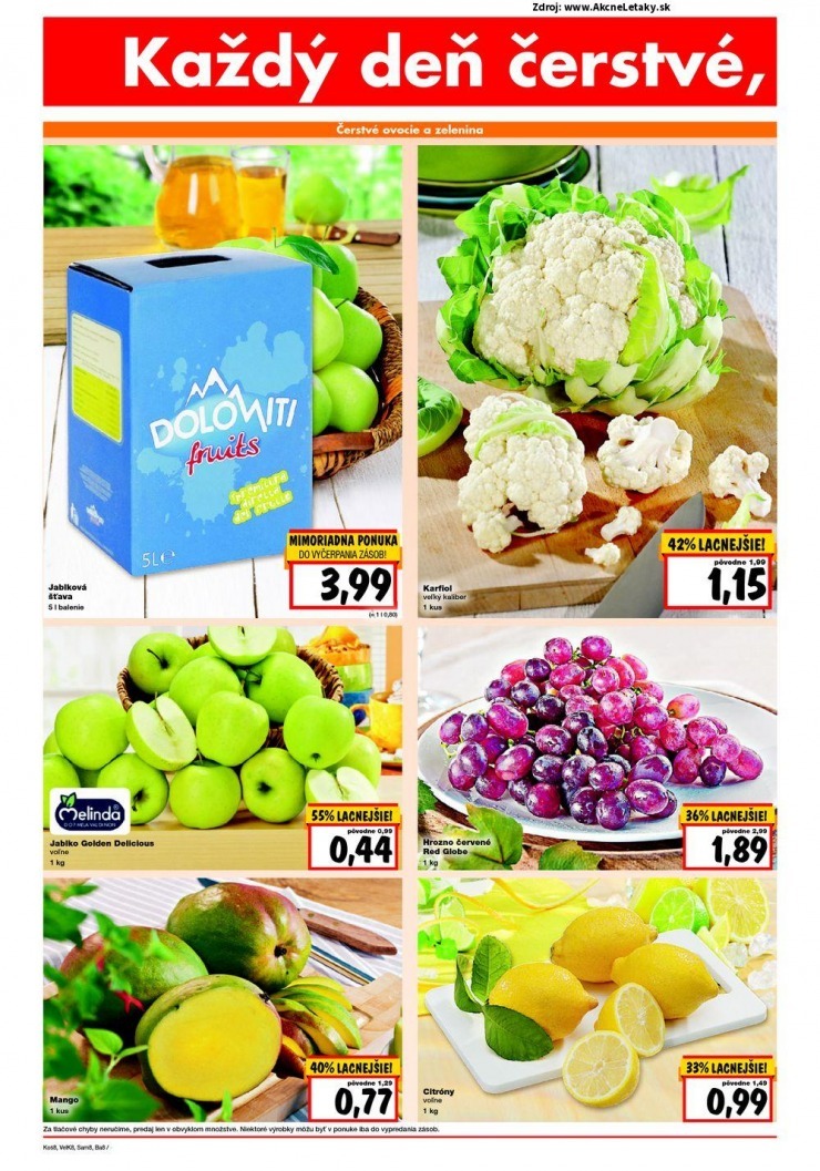 leták Kaufland leták - sladká výslužka strana 8 leták Kaufland leták - sladká výslužka strana 8