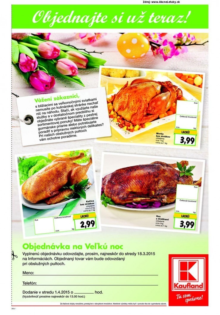 leták Kaufland leták - sladká výslužka strana 13 leták Kaufland leták - sladká výslužka strana 13