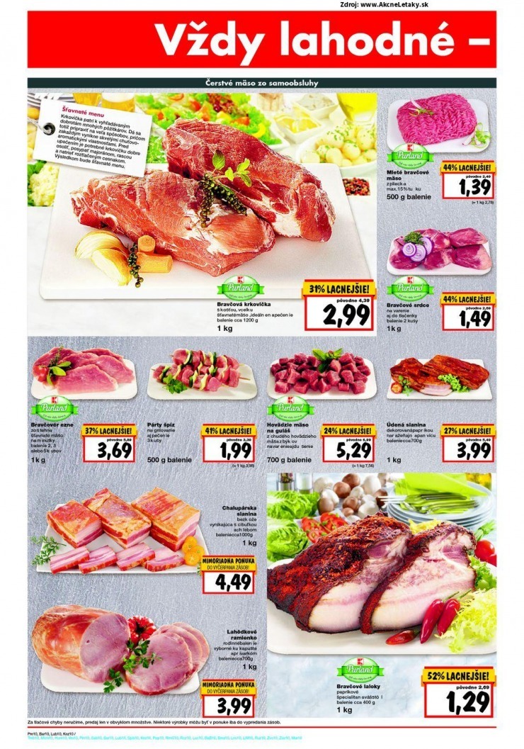 leták špeciálna ponuka Kaufland strana 10 leták špeciálna ponuka Kaufland strana 10
