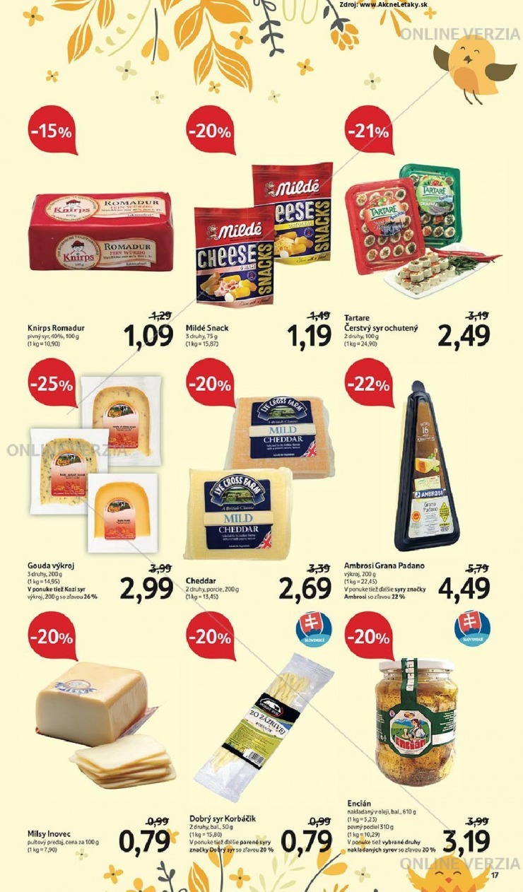 leták Tesco leták - Delikátna chu jari strana 17 leták Tesco leták - Delikátna chu jari strana 17