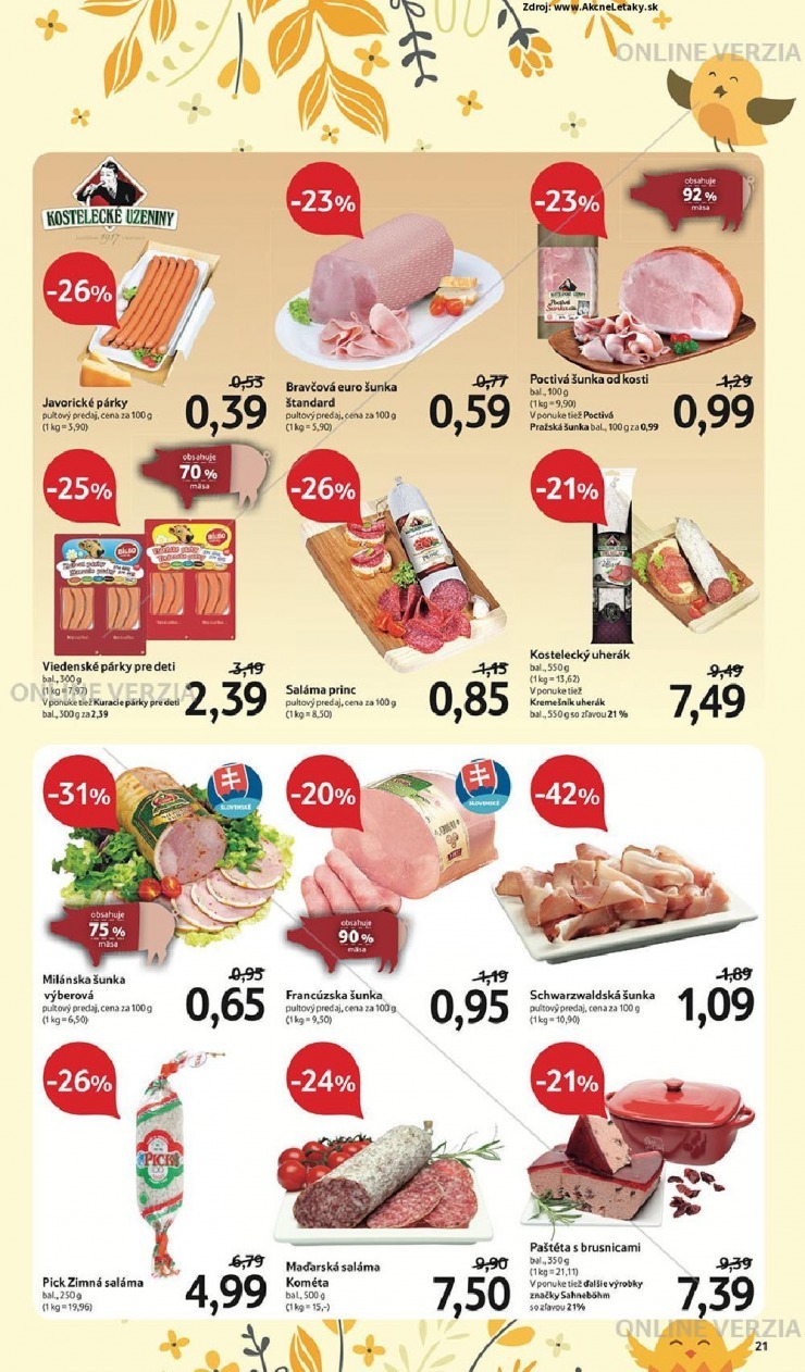 leták Tesco leták - Delikátna chu jari strana 21 leták Tesco leták - Delikátna chu jari strana 21