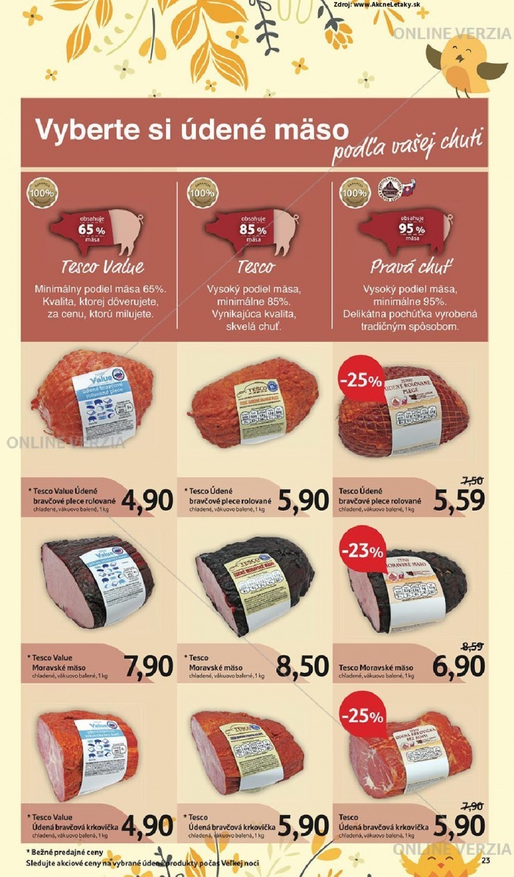 leták Tesco leták - Delikátna chu jari strana 23 leták Tesco leták - Delikátna chu jari strana 23