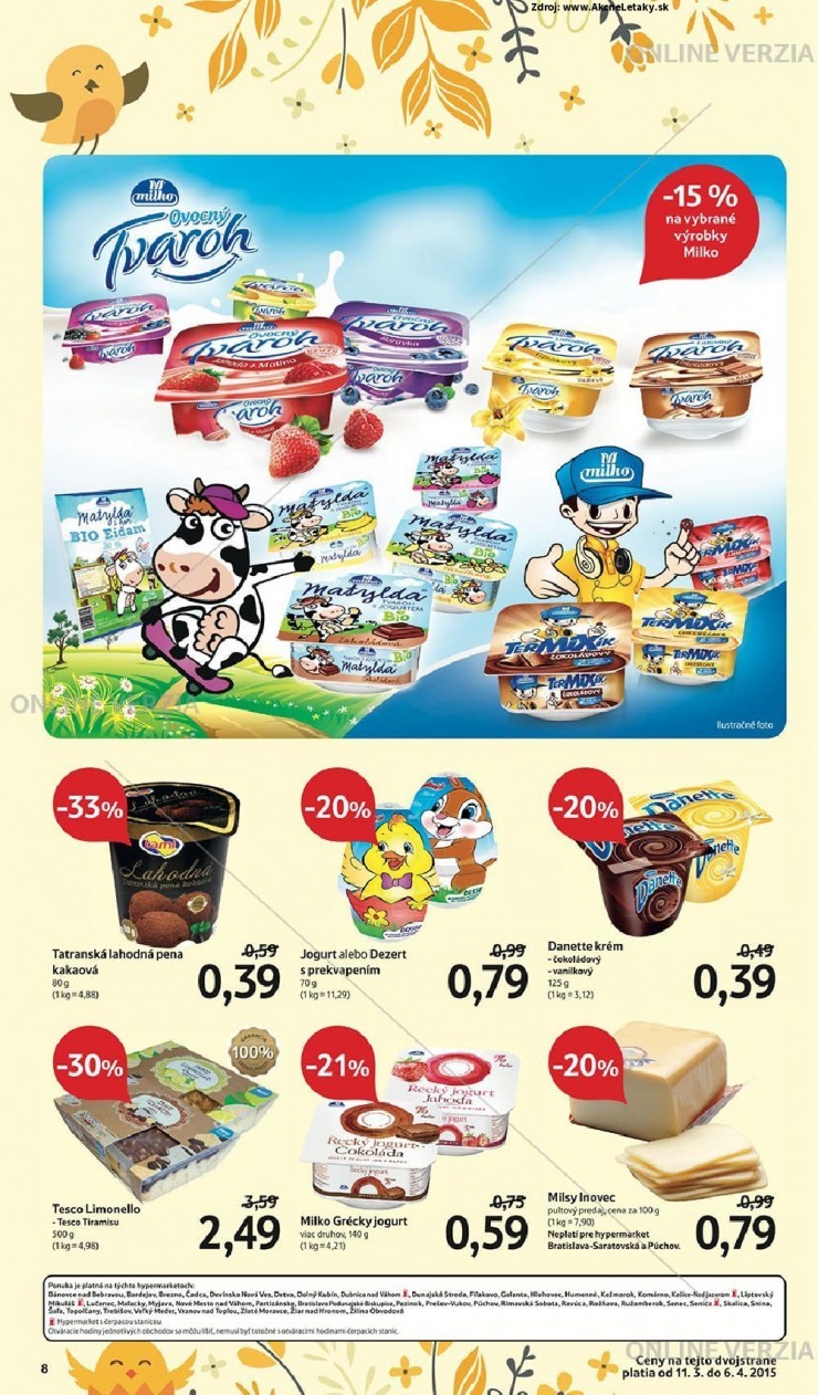 leták akčná ponuka Tesco strana 8 leták akčná ponuka Tesco strana 8