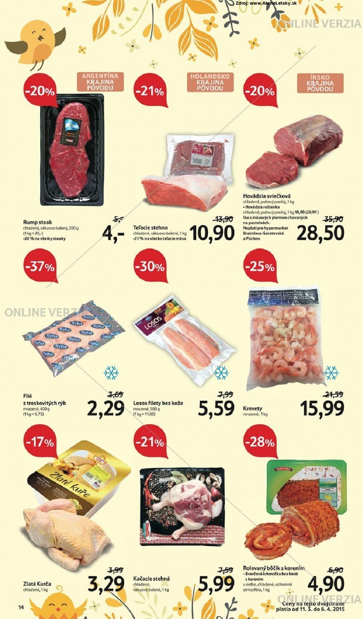 leták akčná ponuka Tesco strana 14 leták akčná ponuka Tesco strana 14