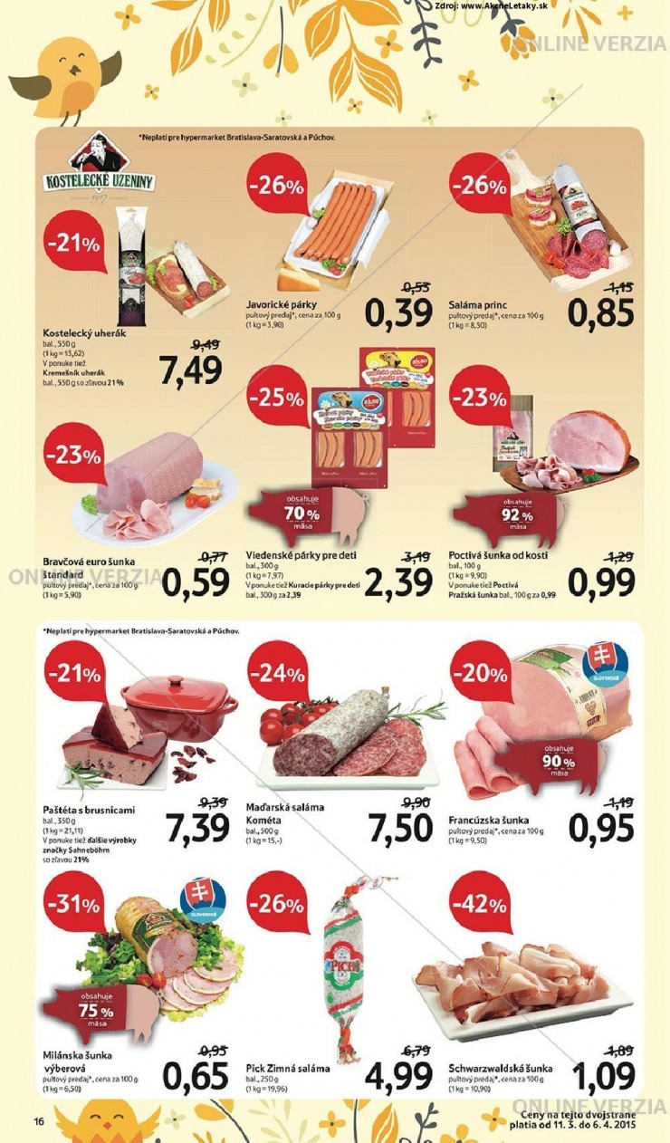leták akčná ponuka Tesco strana 16 leták akčná ponuka Tesco strana 16