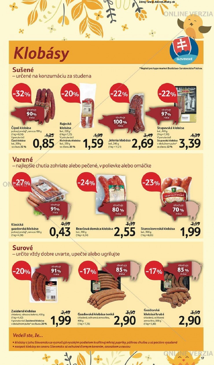 leták akčná ponuka Tesco strana 17 leták akčná ponuka Tesco strana 17