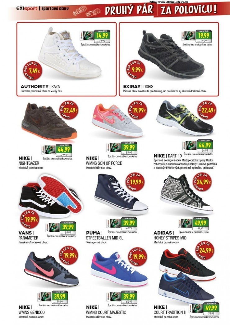 leták špeciálny leták EXIsport strana 2 leták špeciálny leták EXIsport strana 2