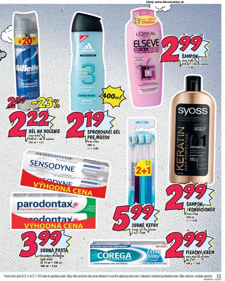 leták mimoriadný leták Lidl strana 11 leták mimoriadný leták Lidl strana 11