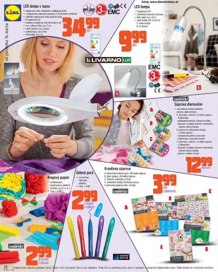 leták mimoriadný leták Lidl strana 20 leták mimoriadný leták Lidl strana 20