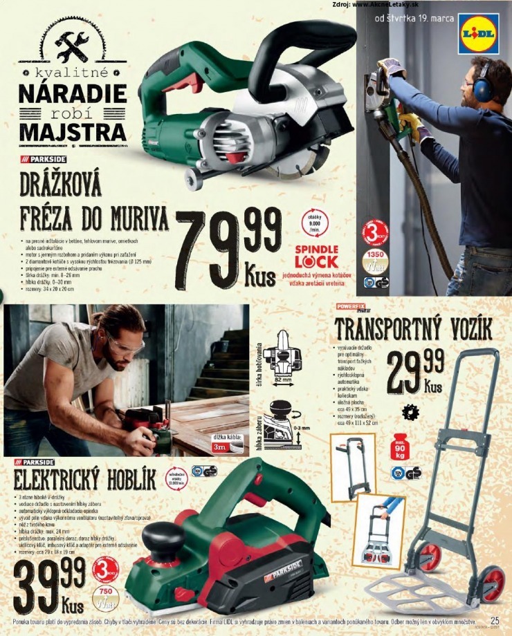 leták mimoriadný leták Lidl strana 25 leták mimoriadný leták Lidl strana 25