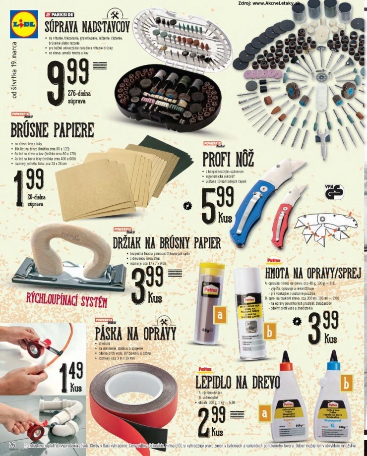 leták mimoriadný leták Lidl strana 26 leták mimoriadný leták Lidl strana 26