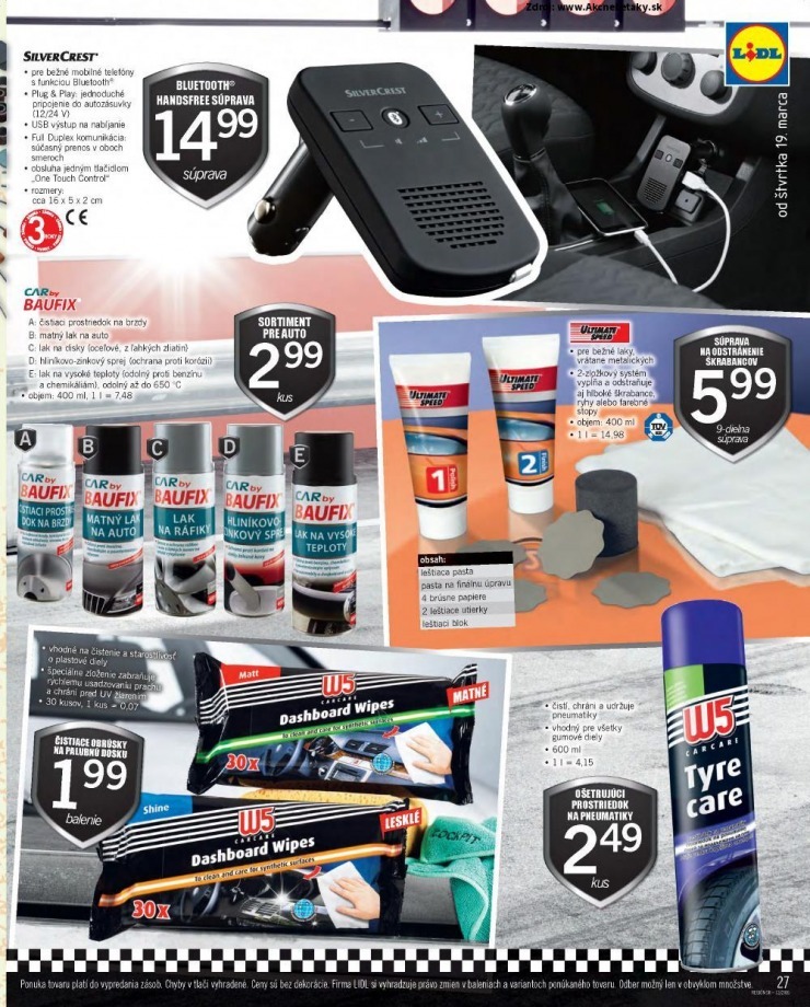 leták mimoriadný leták Lidl strana 27 leták mimoriadný leták Lidl strana 27
