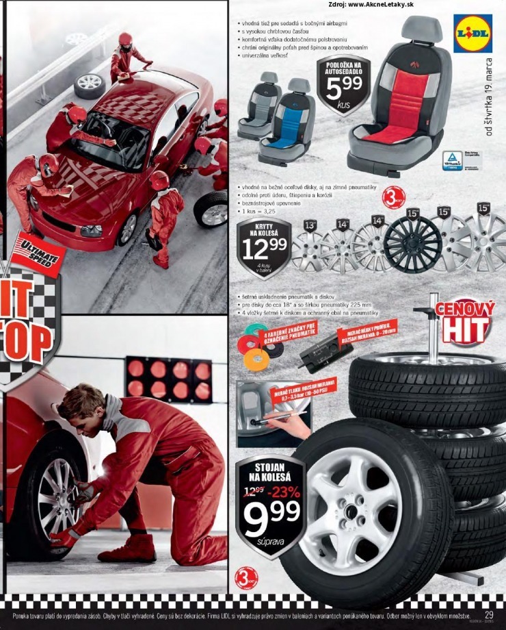 leták mimoriadný leták Lidl strana 29 leták mimoriadný leták Lidl strana 29