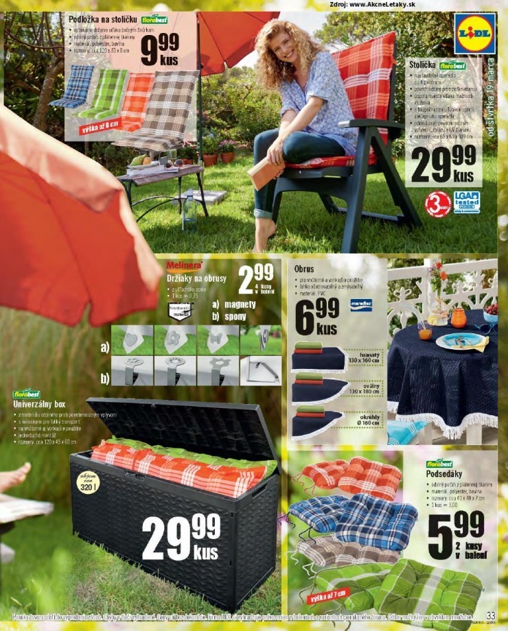 leták mimoriadný leták Lidl strana 33 leták mimoriadný leták Lidl strana 33