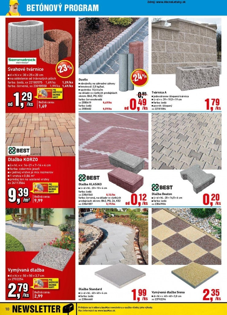 leták akciový bauMax leták strana 10 leták akciový bauMax leták strana 10
