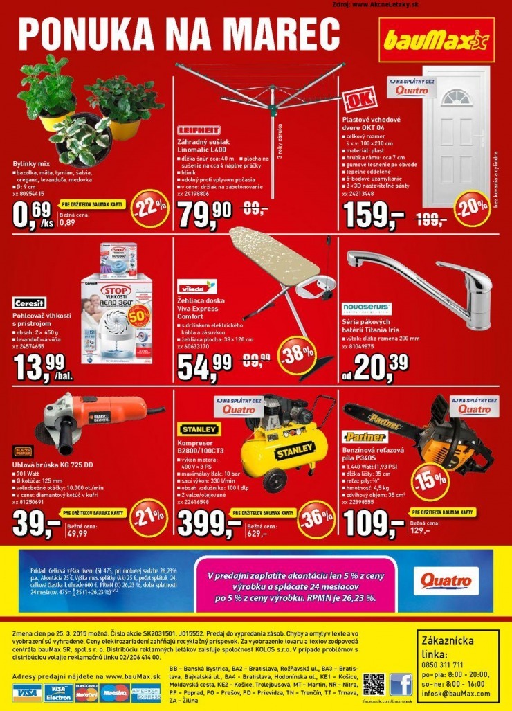 leták akciový bauMax leták strana 24 leták akciový bauMax leták strana 24