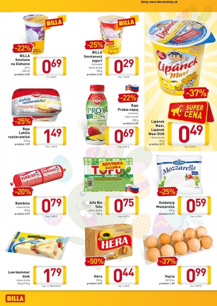 leták mimoriadný Billa leták strana 5 leták mimoriadný Billa leták strana 5