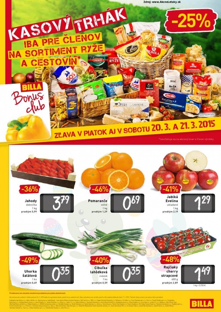 leták mimoriadný Billa leták strana 14 leták mimoriadný Billa leták strana 14