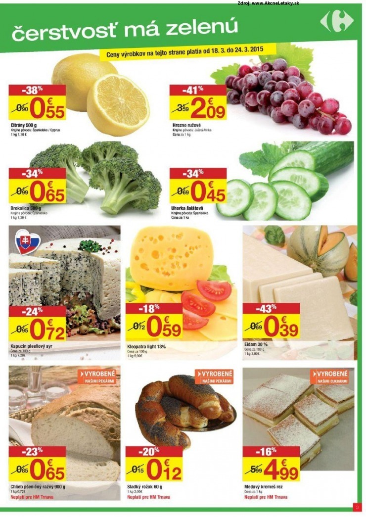 leták Carrefour akciový leták strana 3 leták Carrefour akciový leták strana 3