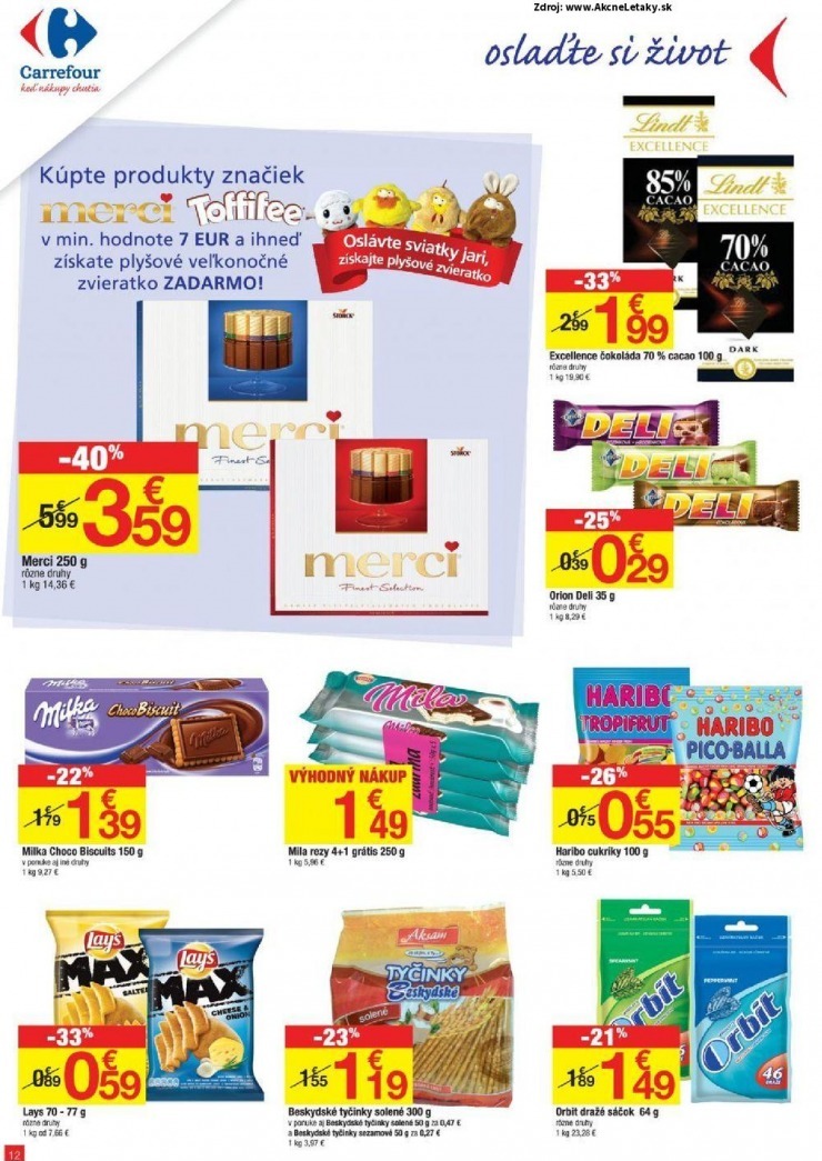 leták Carrefour akciový leták strana 12 leták Carrefour akciový leták strana 12