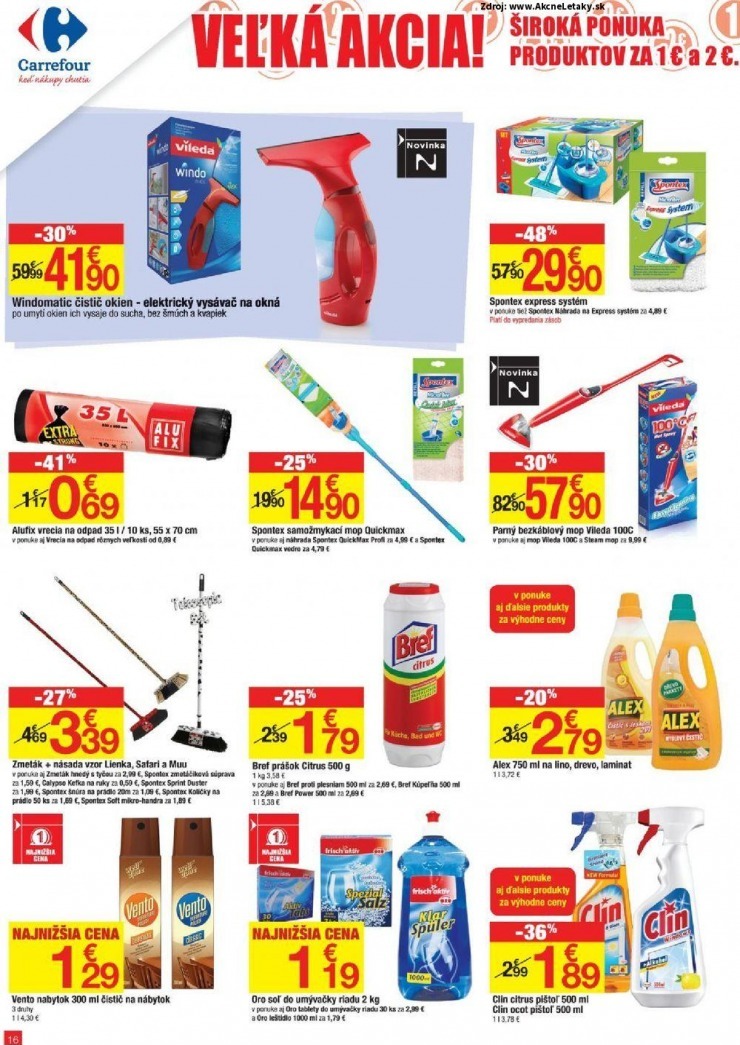 leták Carrefour akciový leták strana 16 leták Carrefour akciový leták strana 16