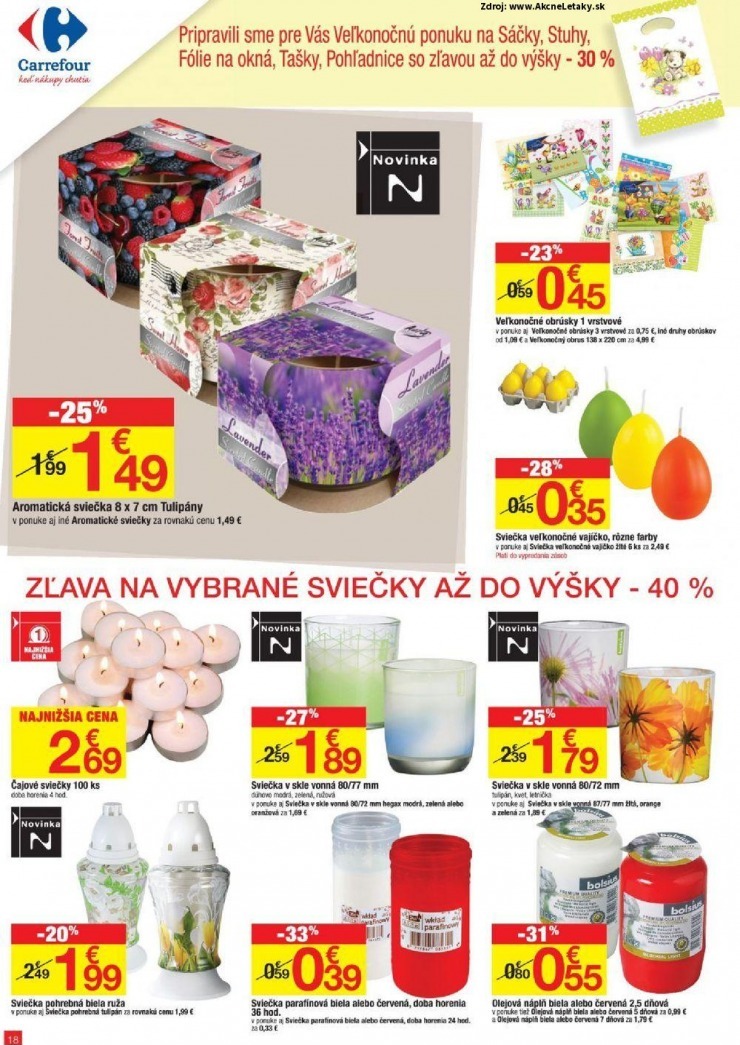 leták Carrefour akciový leták strana 18 leták Carrefour akciový leták strana 18