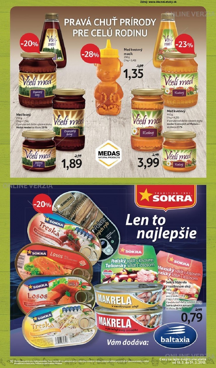 leták mimoriadný leták Tesco strana 12 leták mimoriadný leták Tesco strana 12