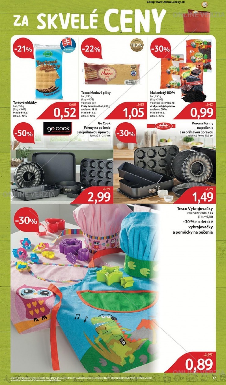 leták mimoriadný leták Tesco strana 17 leták mimoriadný leták Tesco strana 17