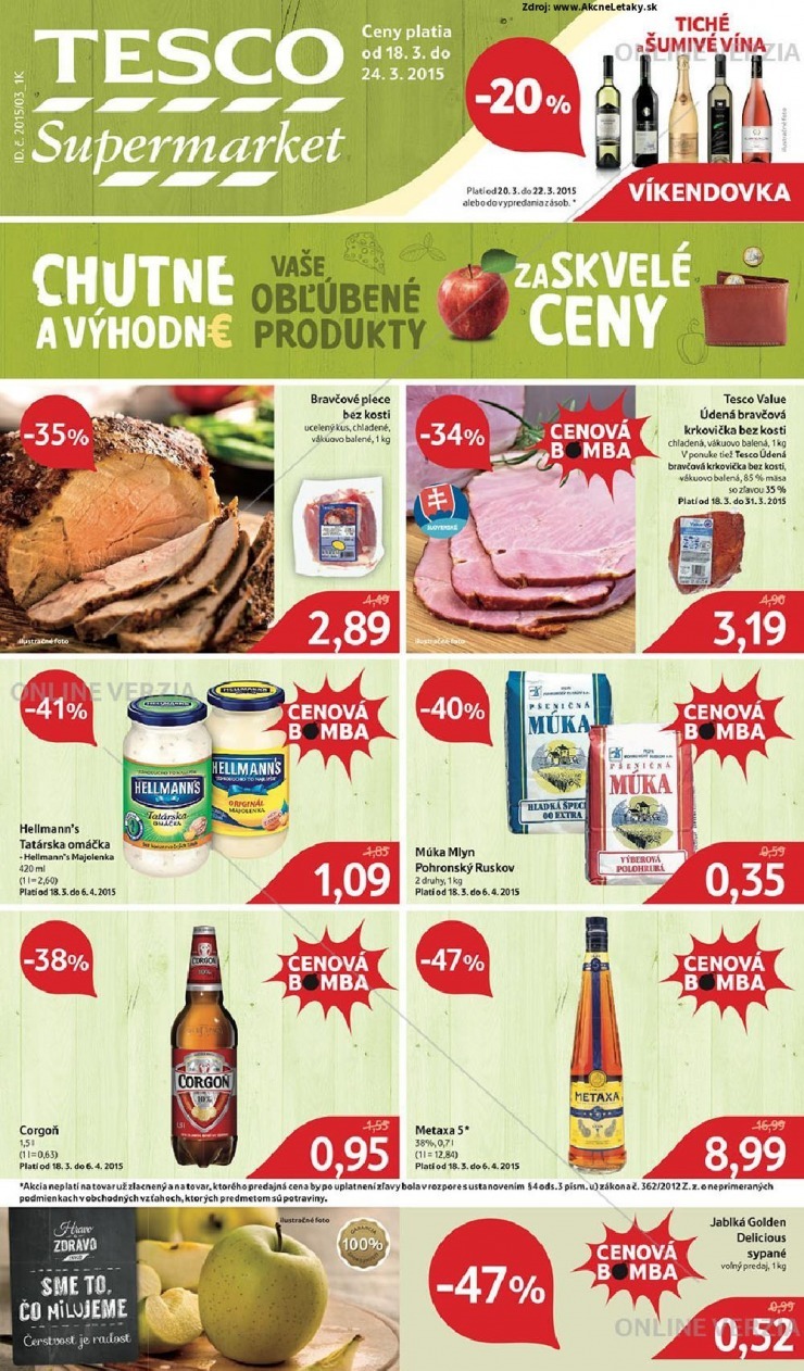 leták extra leták Tesco strana 1 leták extra leták Tesco strana 1