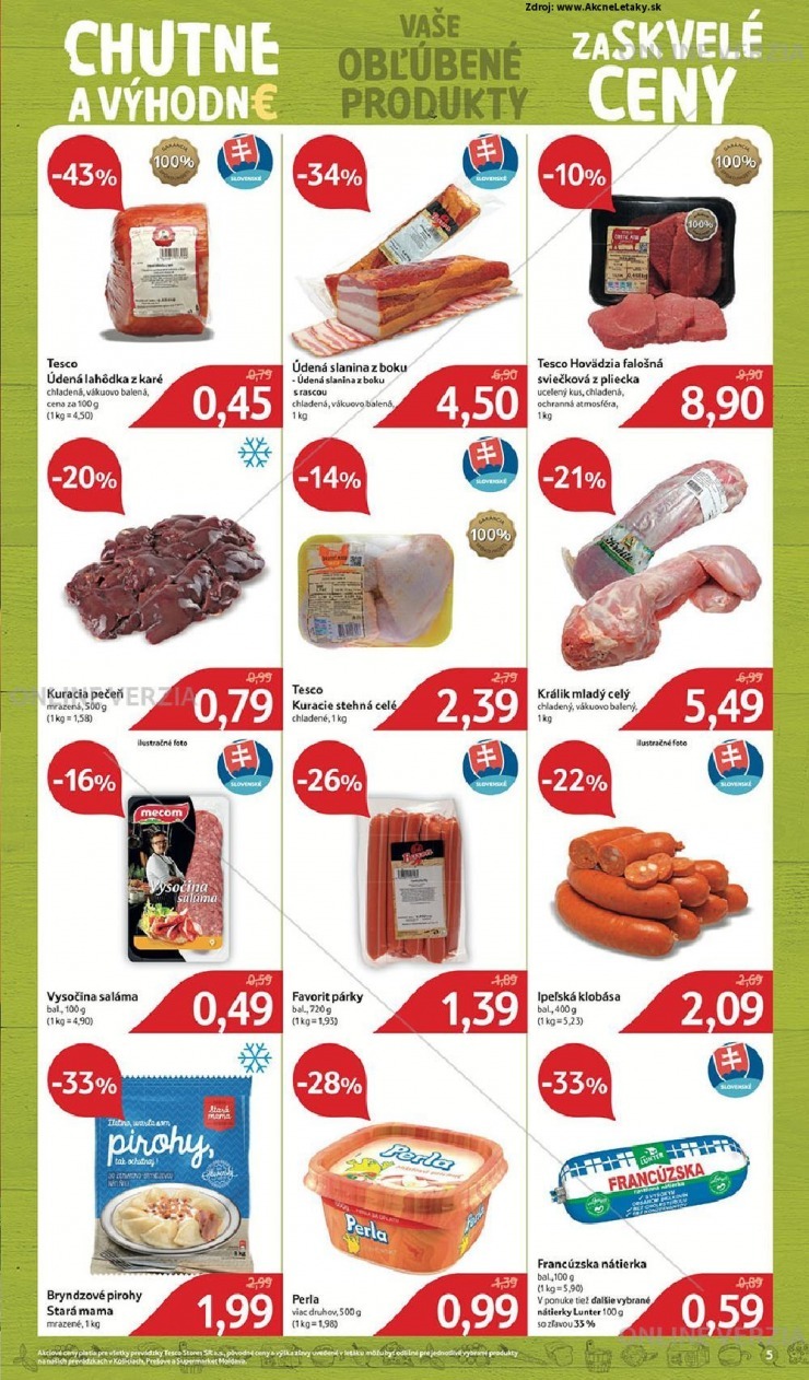 leták extra leták Tesco strana 5 leták extra leták Tesco strana 5