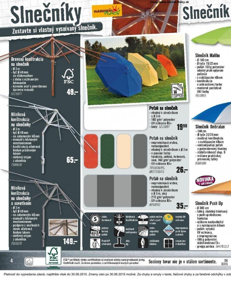 leták HORNBACH leták - Vožný čas na záhrade strana 4 leták HORNBACH leták - Vožný čas na záhrade strana 4