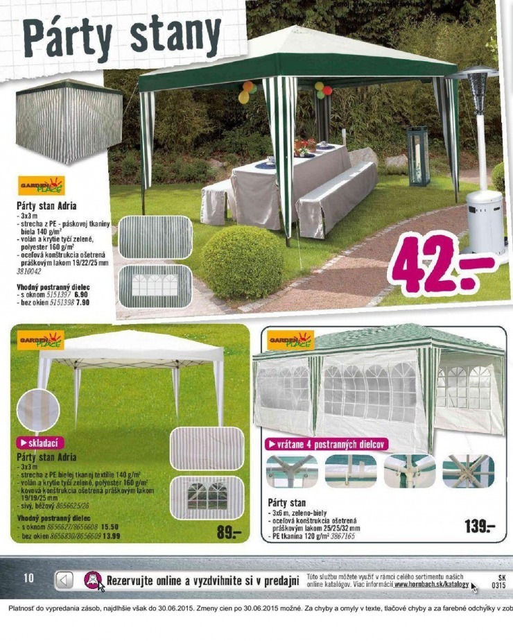 leták HORNBACH leták - Vožný čas na záhrade strana 10 leták HORNBACH leták - Vožný čas na záhrade strana 10