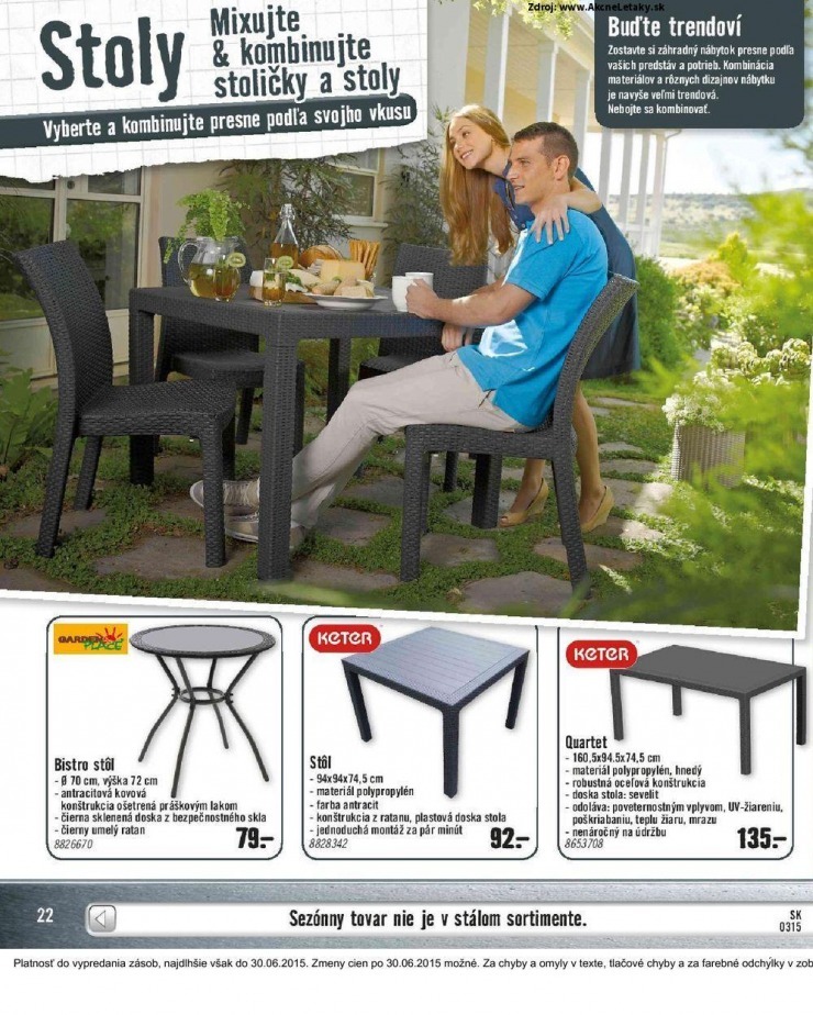 leták HORNBACH leták - Vožný čas na záhrade strana 22 leták HORNBACH leták - Vožný čas na záhrade strana 22