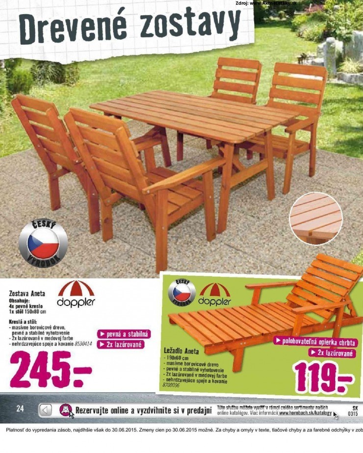 leták HORNBACH leták - Vožný čas na záhrade strana 24 leták HORNBACH leták - Vožný čas na záhrade strana 24