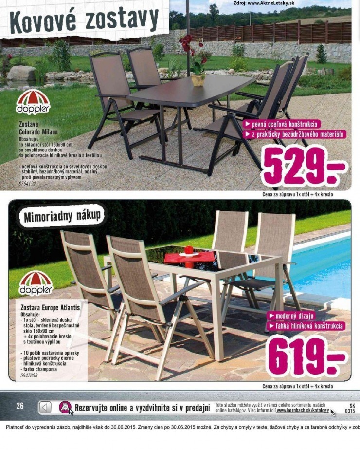 leták HORNBACH leták - Vožný čas na záhrade strana 26 leták HORNBACH leták - Vožný čas na záhrade strana 26