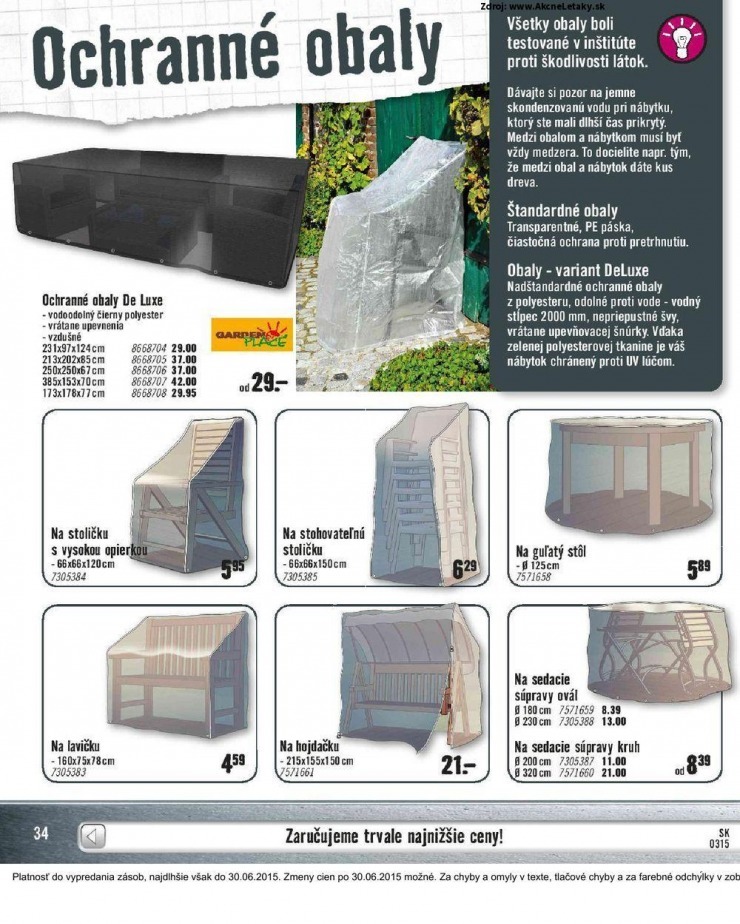 leták HORNBACH leták - Vožný čas na záhrade strana 34 leták HORNBACH leták - Vožný čas na záhrade strana 34