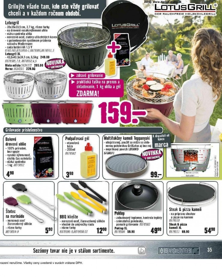 leták HORNBACH leták - Vožný čas na záhrade strana 35 leták HORNBACH leták - Vožný čas na záhrade strana 35