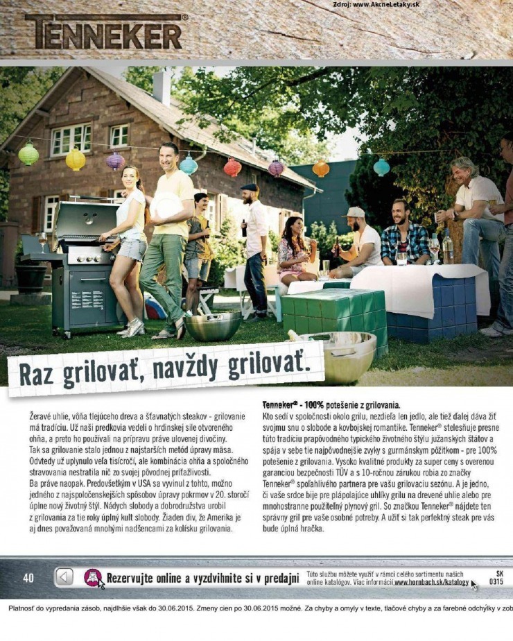 leták HORNBACH leták - Vožný čas na záhrade strana 40 leták HORNBACH leták - Vožný čas na záhrade strana 40