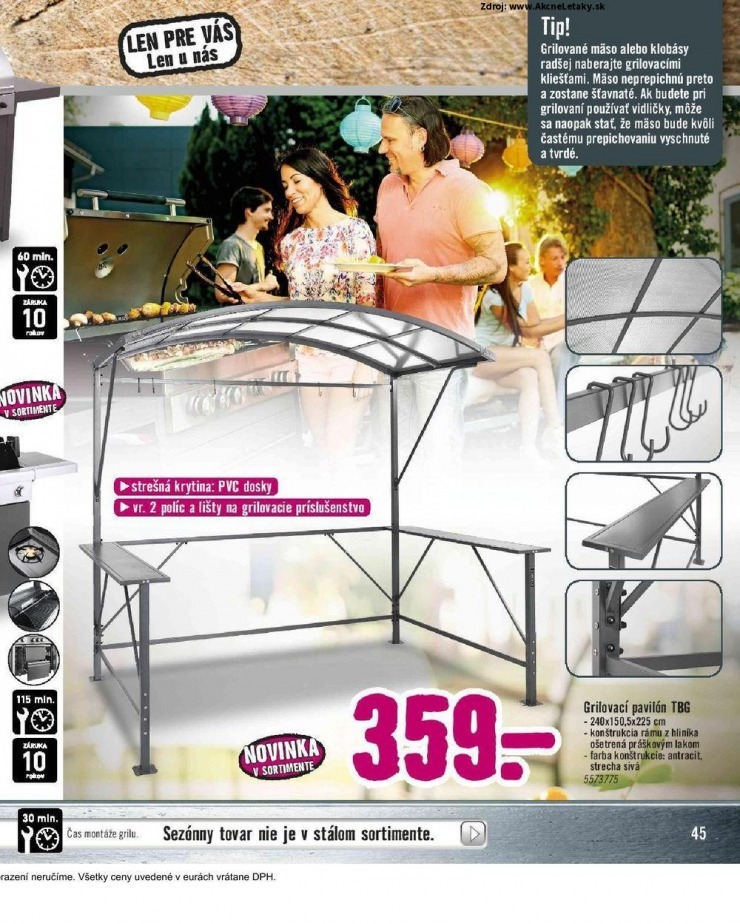 leták HORNBACH leták - Vožný čas na záhrade strana 45 leták HORNBACH leták - Vožný čas na záhrade strana 45