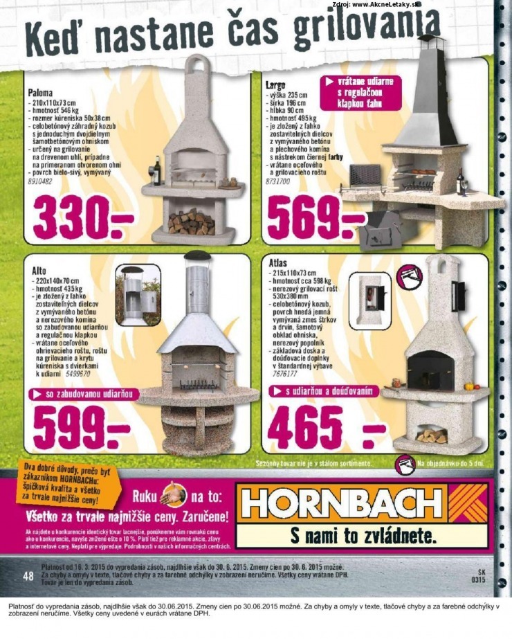 leták HORNBACH leták - Vožný čas na záhrade strana 48 leták HORNBACH leták - Vožný čas na záhrade strana 48