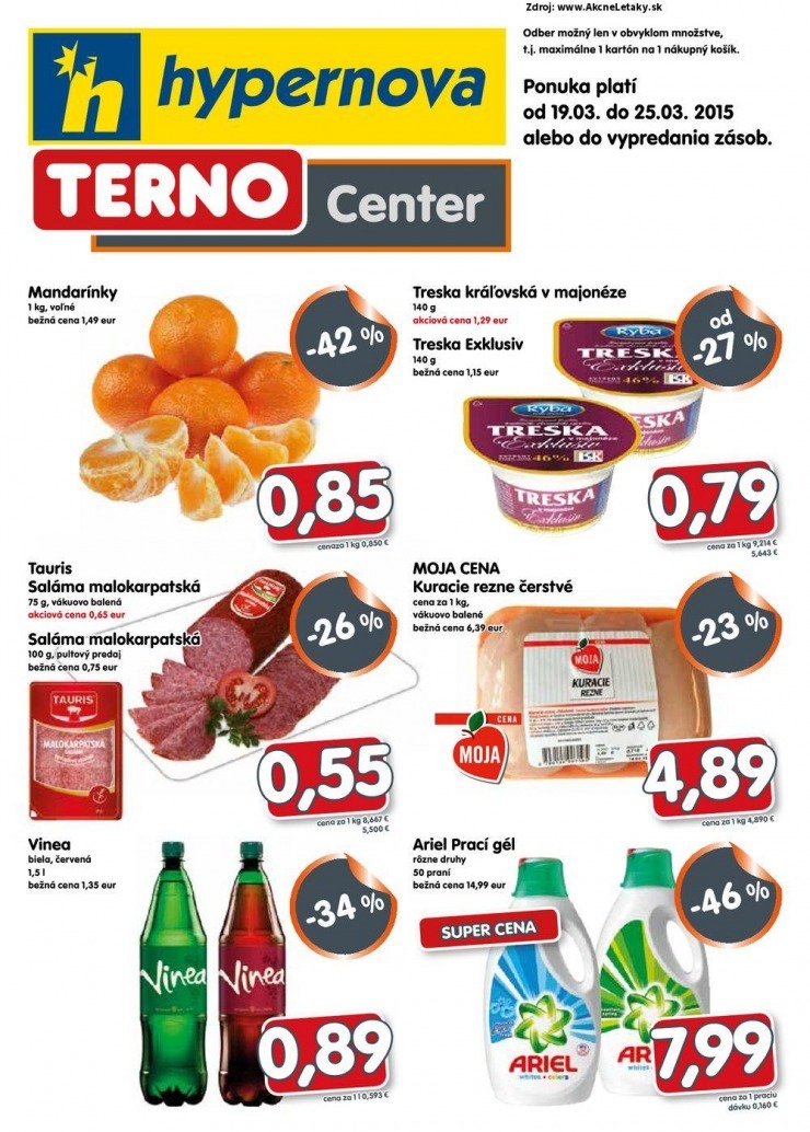 leták akciový leták Hypernova strana 1 leták akciový leták Hypernova strana 1