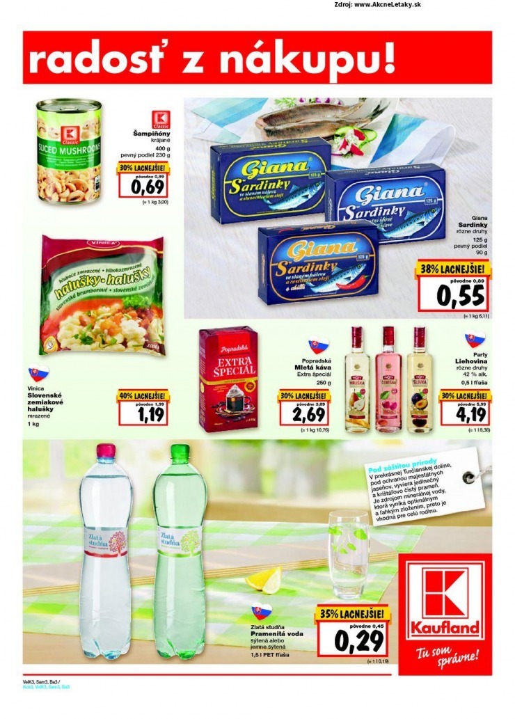 leták aktuálny leták Kaufland - Bratislava strana 3 leták aktuálny leták Kaufland - Bratislava strana 3