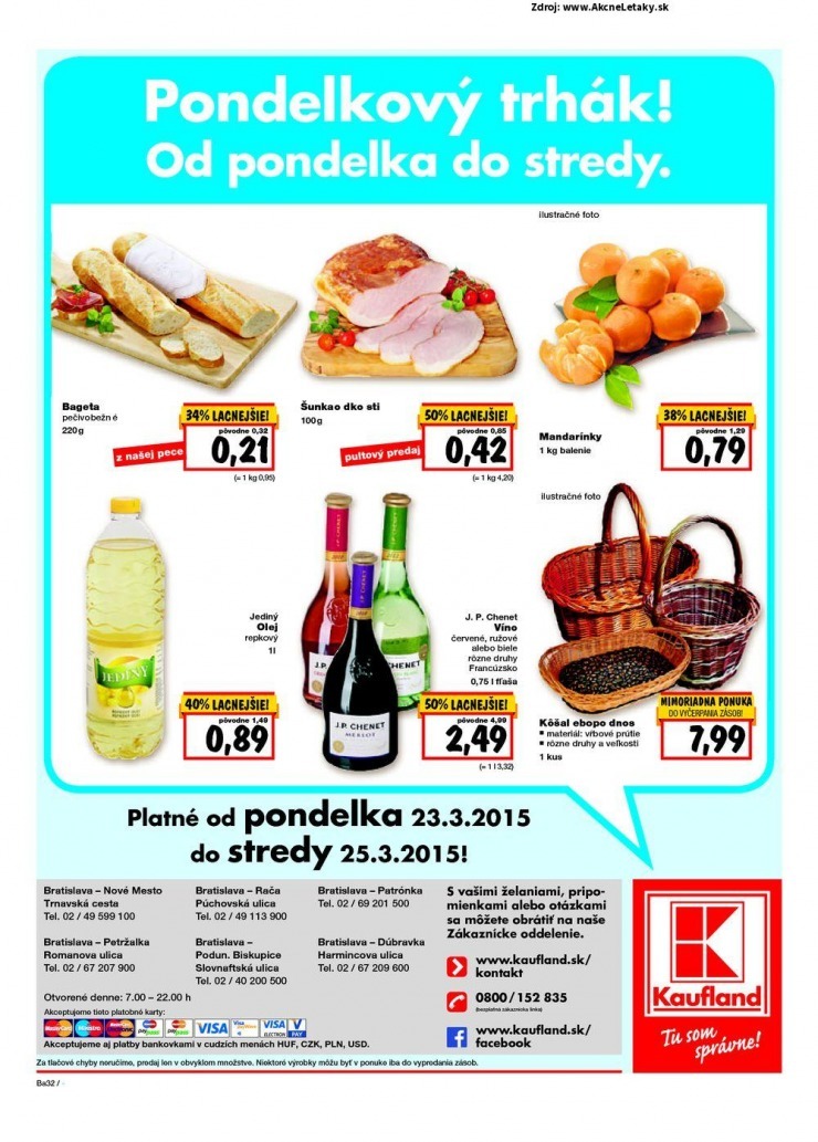 leták aktuálny leták Kaufland - Bratislava strana 32 leták aktuálny leták Kaufland - Bratislava strana 32