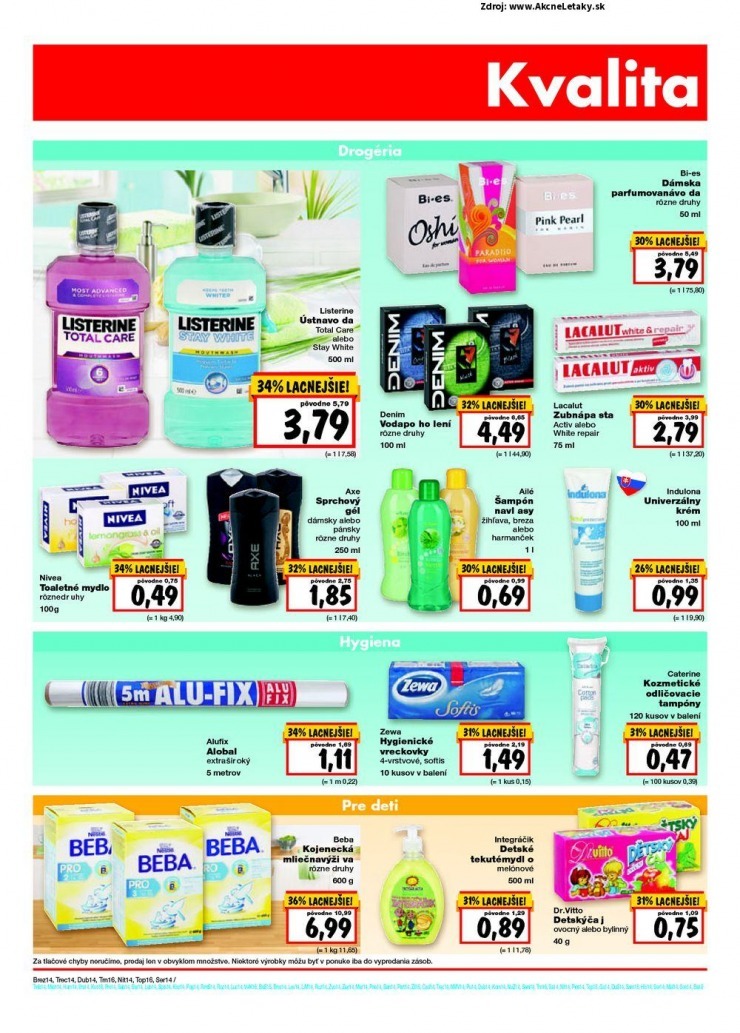 leták špeciálny leták Kaufland strana 14 leták špeciálny leták Kaufland strana 14