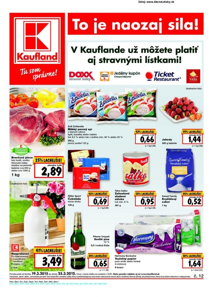 leták Kaufland exkluzívny leták - Trnava strana 1 leták Kaufland exkluzívny leták - Trnava strana 1