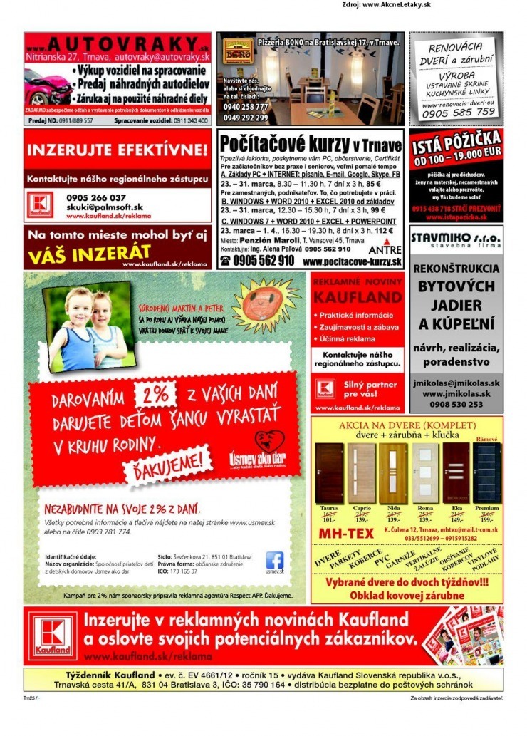 leták Kaufland exkluzívny leták - Trnava strana 25 leták Kaufland exkluzívny leták - Trnava strana 25