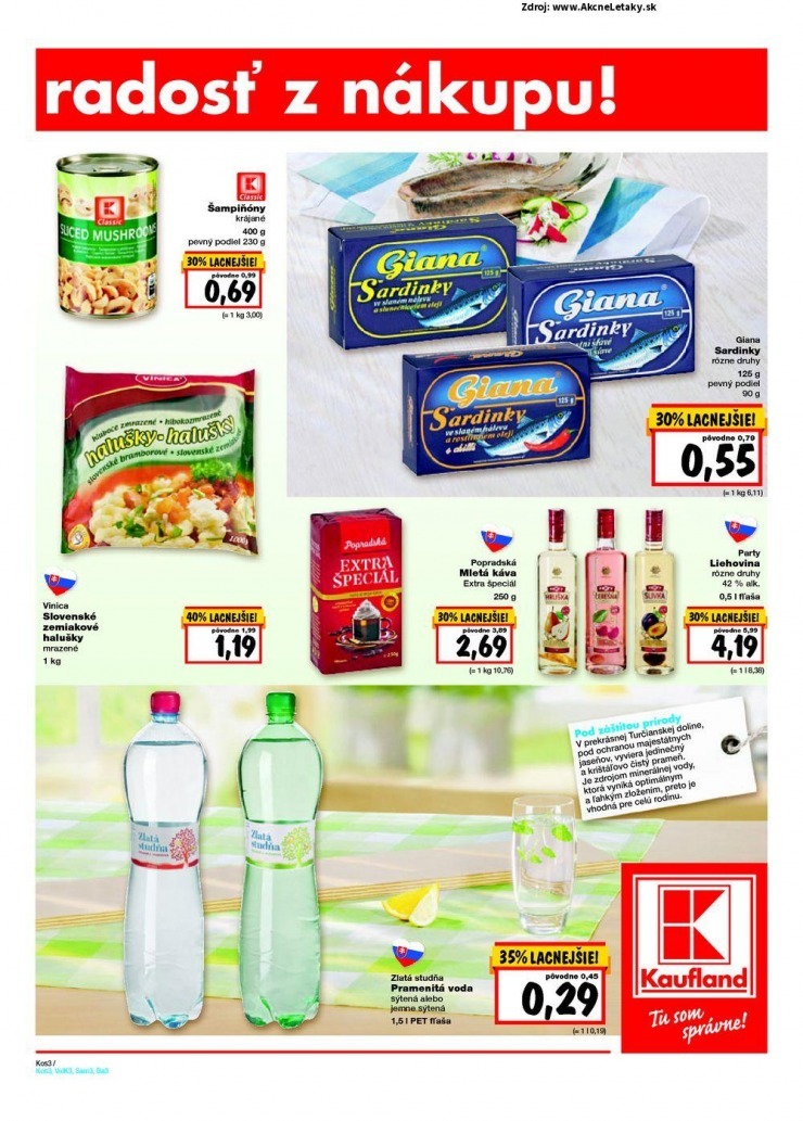 leták mimoriadný Kaufland leták strana 3 leták mimoriadný Kaufland leták strana 3
