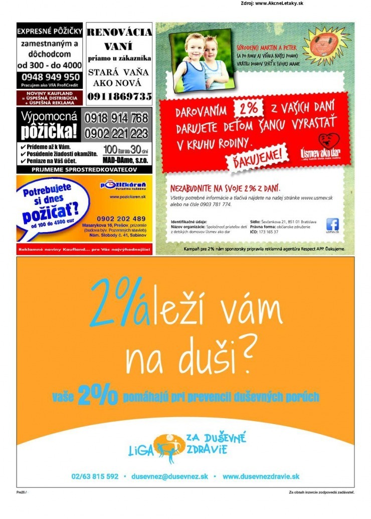 leták akciová ponuka Kaufland strana 26 leták akciová ponuka Kaufland strana 26