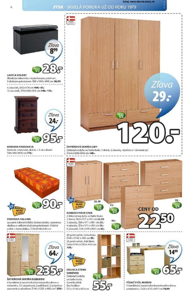 leták akciová ponuka Jysk strana 6 leták akciová ponuka Jysk strana 6