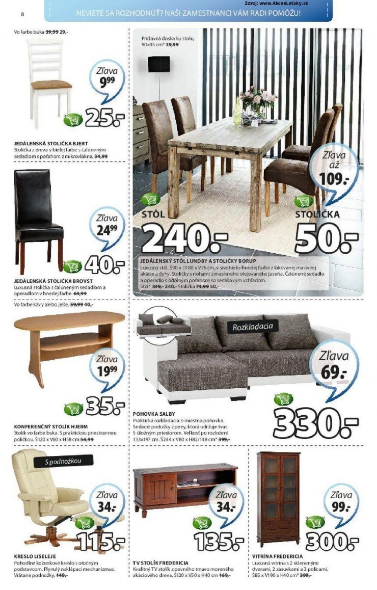 leták akciová ponuka Jysk strana 8 leták akciová ponuka Jysk strana 8